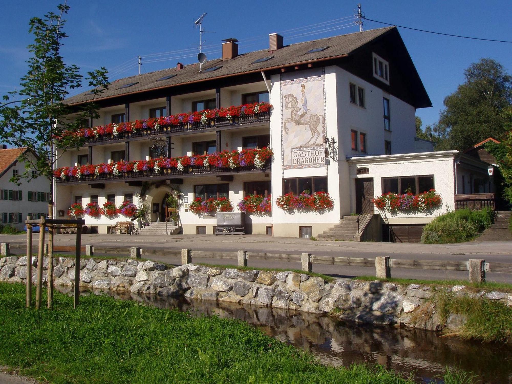 Hotel-Gasthof Zum Dragoner Peiting Bagian luar foto
